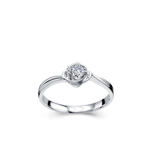 Enthralling Solitaire Wedding Ring 0.25 