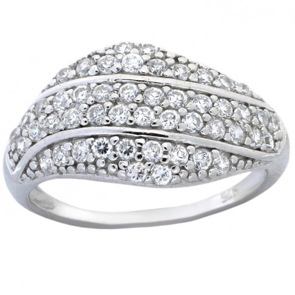 Beautiful 1 Carat Cubic Zirconium Wedding Ring Band For Women Jeenjewels