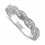 Antique Infinity design diamond Wedding Ring Band - JeenJewels