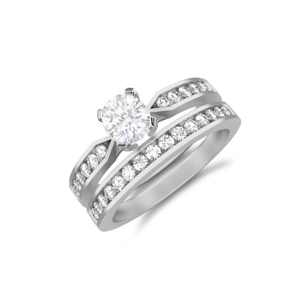 Affordable Wedding Ring Set On - JeenJewels