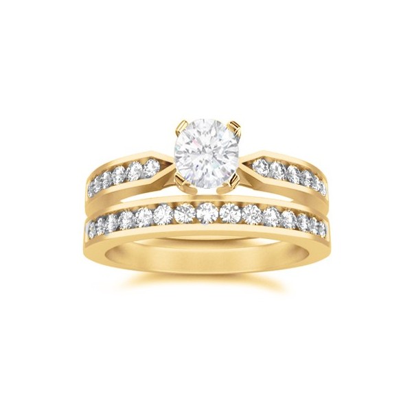 Affordable Wedding Ring Set On - JeenJewels