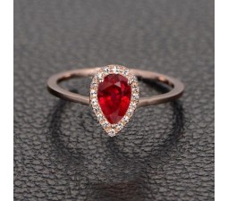 Ruby Engagement Rings 